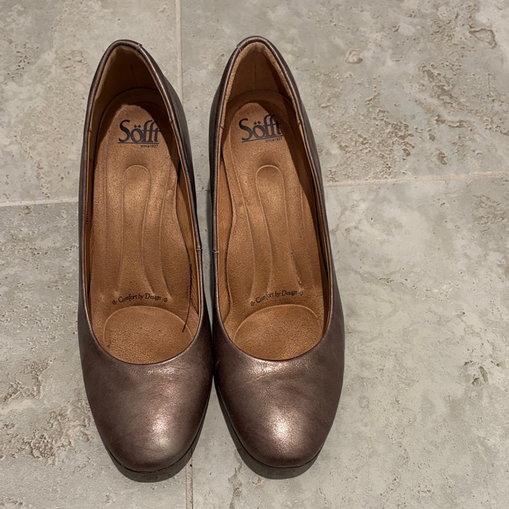 Sofft Bronze Heels